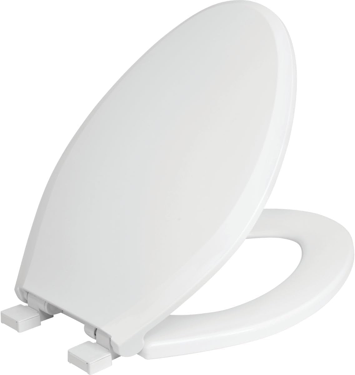 Mansfield Elongated Closed Front Plastic Deluxe Toilet Seat - 1 Each