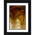 thumbnail image 1 of Mansfield, Kathy 23x32 Black Ornate Wood Framed with Double Matting Museum Art Print Titled - Arches St Eustache II, 1 of 4