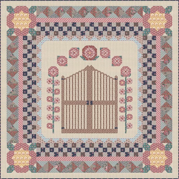 Mansfield Park Gate Quilt Boxed Kit