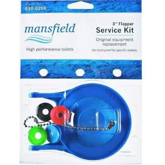 Mansfield Plumbing 630-0207 Univ Flapper Kit 3" 3 In. In 3