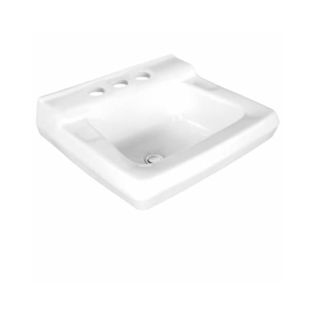 Mansfield Plumbing Products 13.5 x 10 in. Wall-Mount Lavatory, White