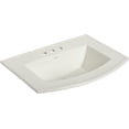 thumbnail image 1 of Mansfield 268410000 Barrett 23-5/8" Vitreous China Drop In Bathroom Sink - White, 1 of 3