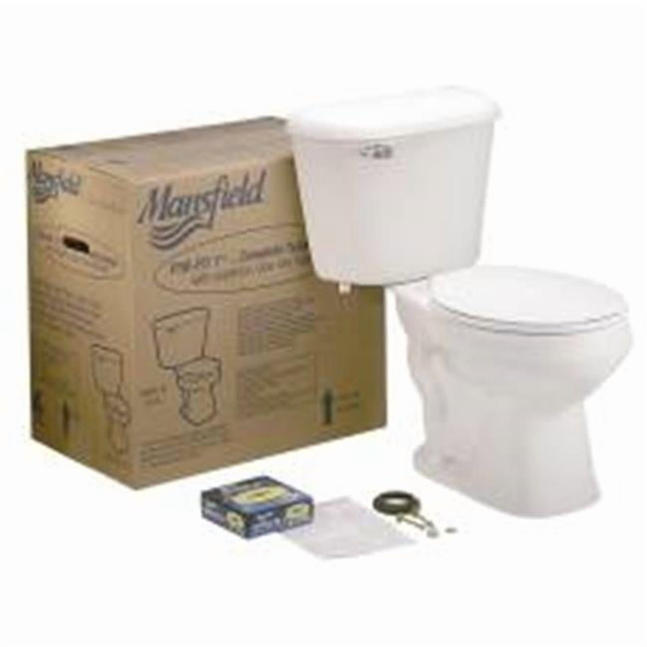 Mansfield Plumbing Products  Pro-Fit 1 Round Front Complete Toilet Kit