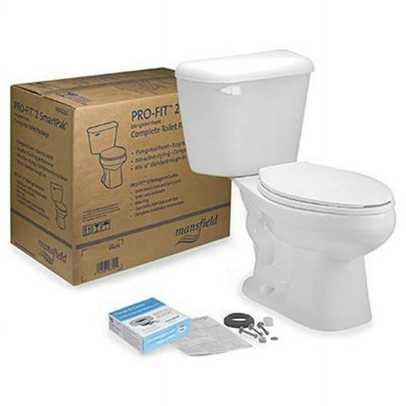 Mansfield Profit 2 Biscuit Elongated Complete Toilet Bowl Model 135CTK-BISC