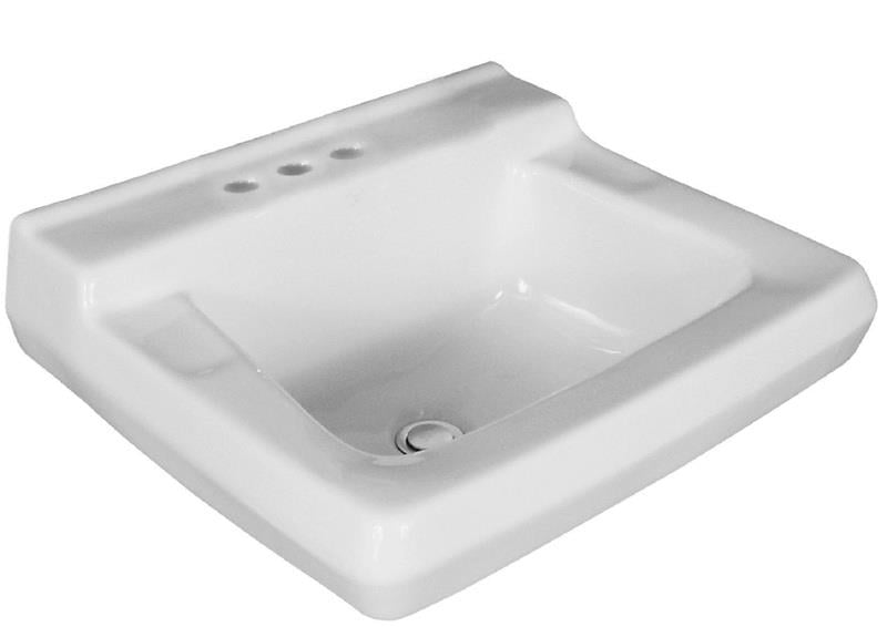 Mansfield Willow Run Vitreous China Wall Mount Bathroom Sink