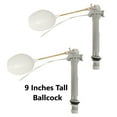 thumbnail image 1 of Mansfield and Universal Rundle Ballcock Fill Valve 9 inch 2 pack, 1 of 1