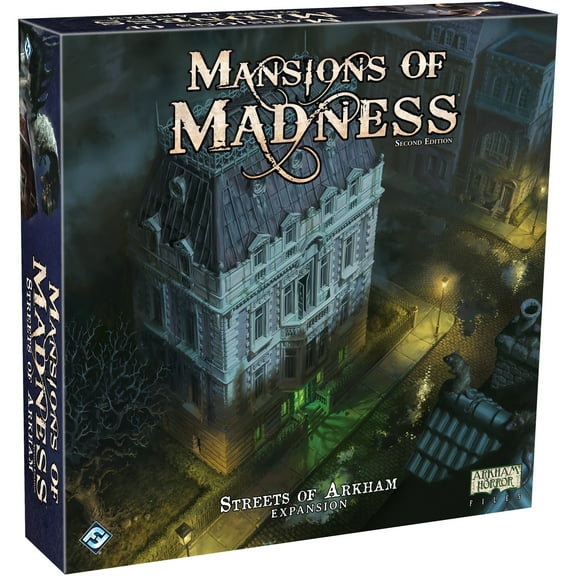 Mansions of Madness Board Game: Streets of Arkham Expansion for Ages 13+, from Asmodee