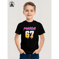 thumbnail image 1 of Manson 67 Dripping Graphic Kid T-Shirt Casual  Style With 100% Cotton Fabric,Suitable For Boys And Girls,, 1 of 5