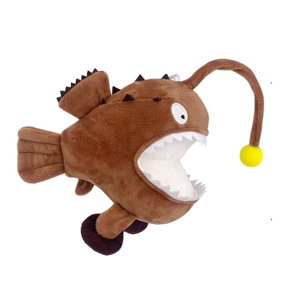 Manta Ray & Lantern Fish Plush Toys – Soft Ocean Animal Stuffed Dolls for Kids – Educational Sea Creature Toys for Interactive Play & Gifts