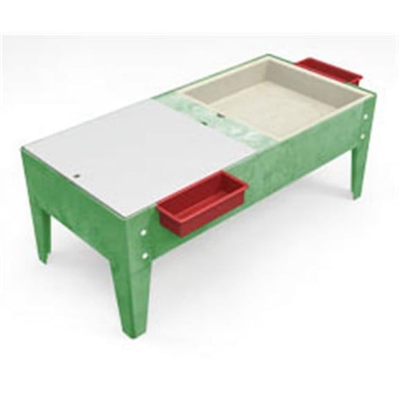 Manta Ray S8618 Double Mite Activity Center with 2 Mega Trays - Green
