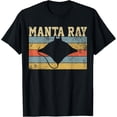 thumbnail image 1 of Manta Ray Vintage Retro T-Shirt, 1 of 4