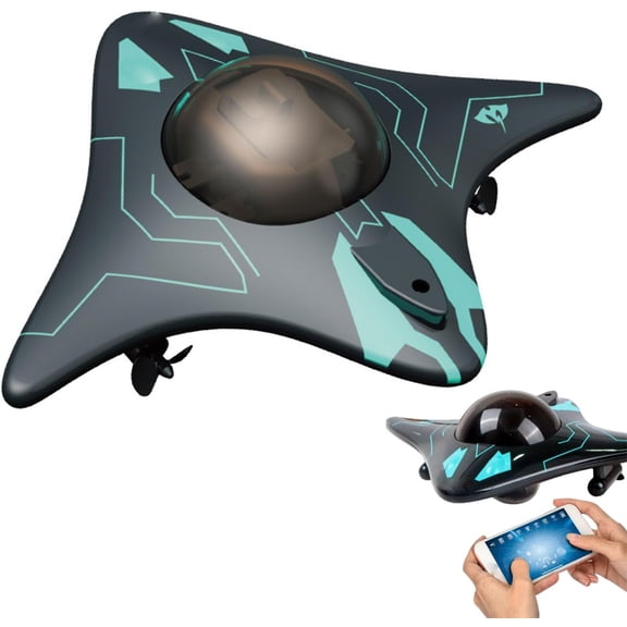 Mantavision Underwater Drone, Bionic Design, Focusing On Correction,Wireless Connectivity, Smart App Control, Real-Time Image Transmission, Suitable For Underwater Exploration
