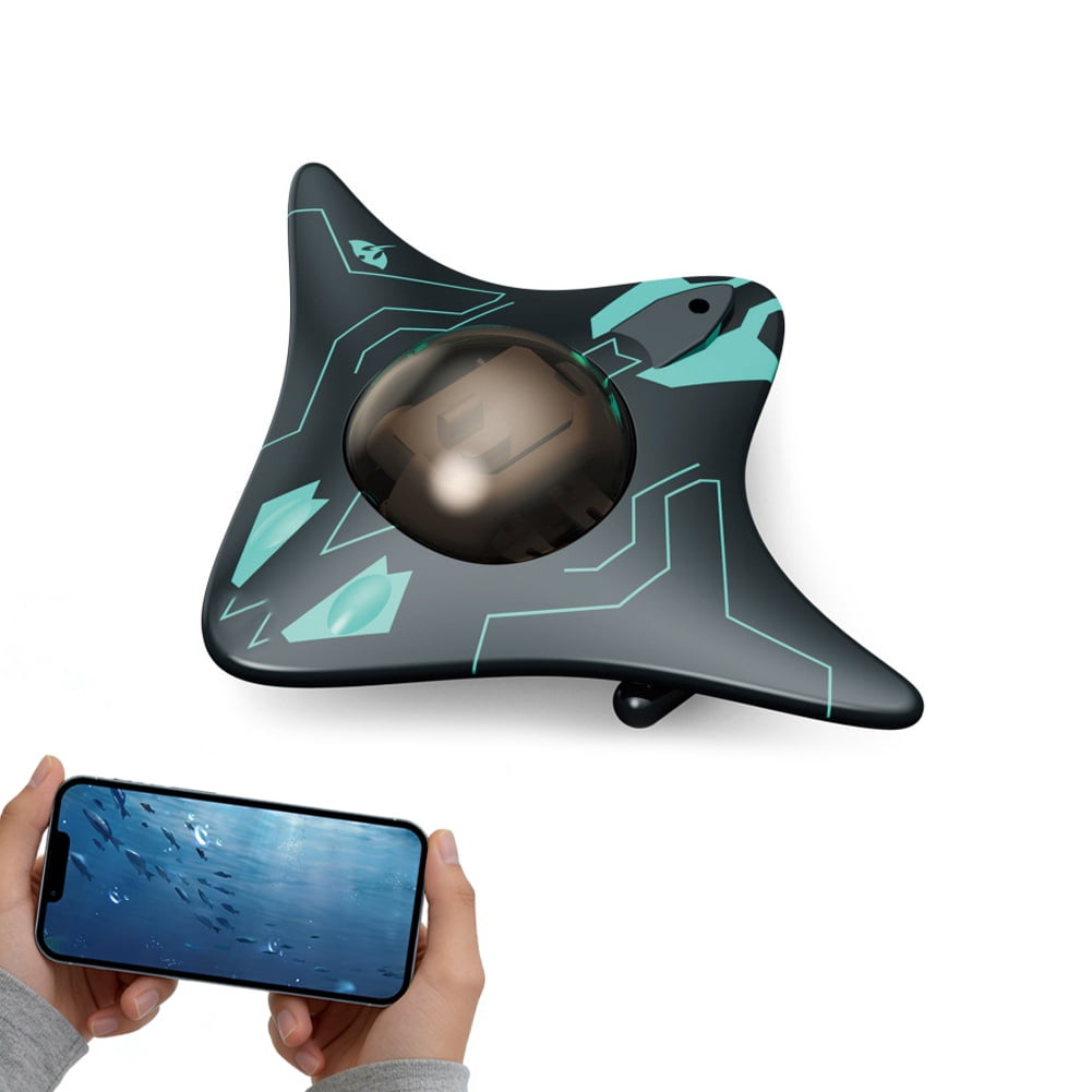 Mantavision Underwater Drone,Wireless Connectivity And Control, Bionic Design, Smart App Control, Real-Time Capture,Storage, Led Lighting,Image Transmission,Ideal For Underwater Exploration