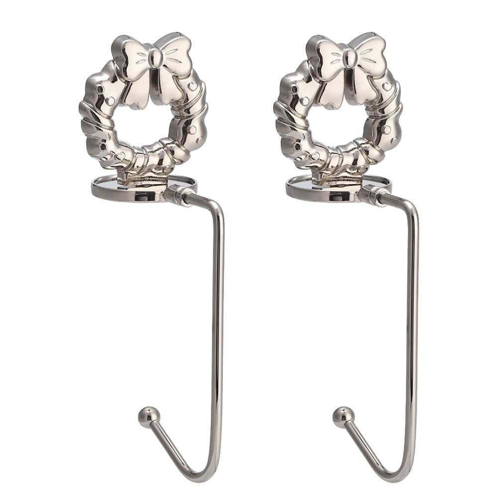 Mantel Shelf Christmas Stocking Holders, Christmas Mantel Stocking