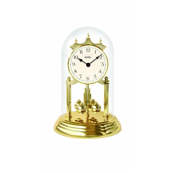 Mantel-clock with quartz movement, anniversary Clocks from AMS AM J1201
