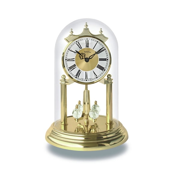 Mantel-clock with quartz movement, anniversary Clocks from AMS AM J1202