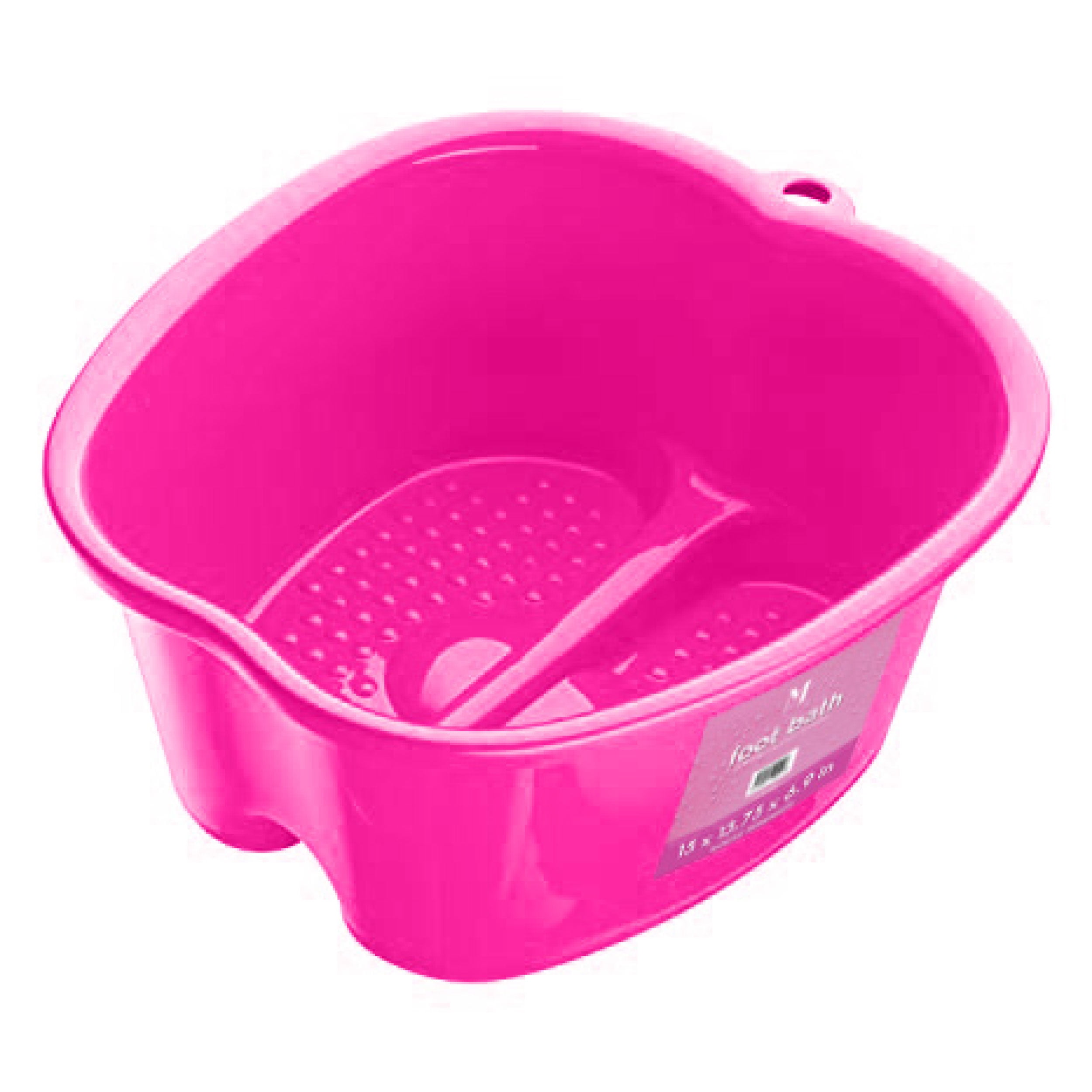 Mantello Pink XL Foot Spa Bath Massager Foot Tub Soaking Bath Basin