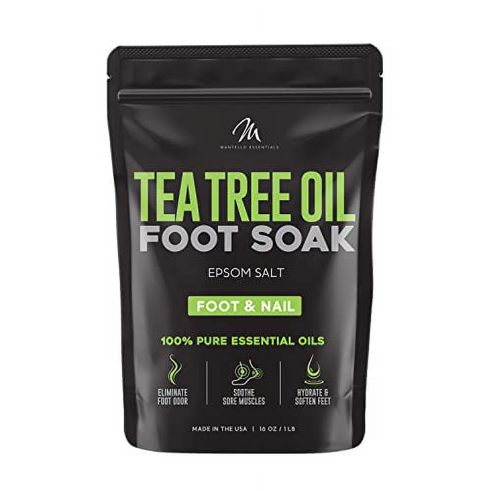 Mantello Tea Tree Oil Foot Soak for Foot Care Foot Soaker for Use