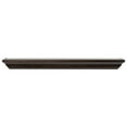 thumbnail image 1 of Mantels Direct Colton 60" Floating Wood Fireplace Mantel Shelf - Chocolate, 1 of 9