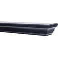 thumbnail image 1 of Mantels Direct Colton 72" Floating Wood Fireplace Mantel Shelf - Black, 1 of 6