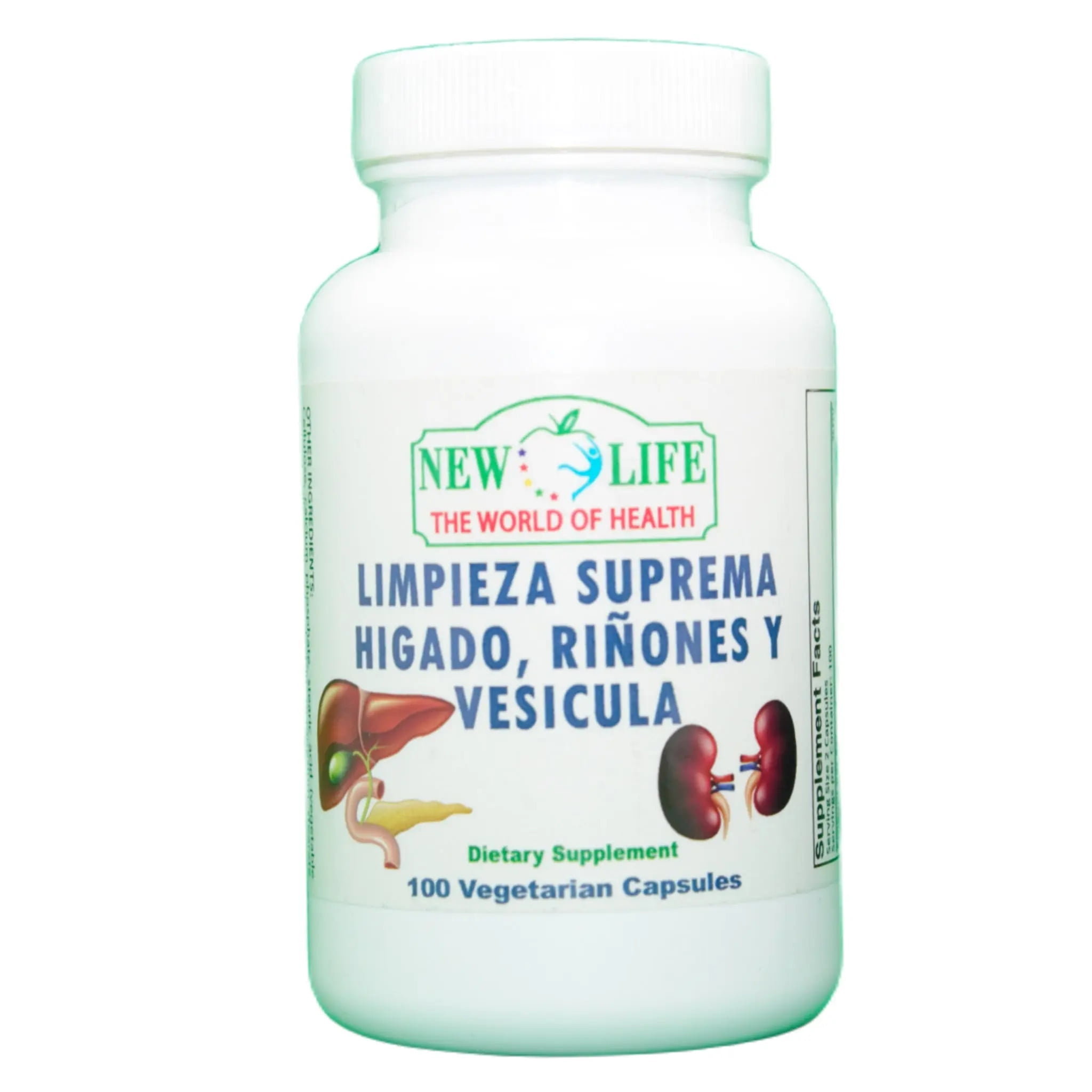 Manteniendo Tu Salud Limpieza Suprema Higado Rinones & Vesicula - Liver Herbal Supplement - 100 Capsules