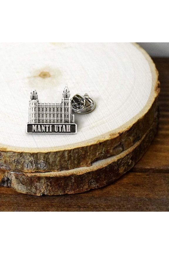 Manti Utah Temple Pin