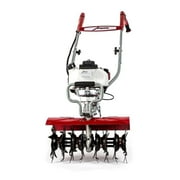 Mantis 16 35cc 4-Cycle Gas Powered Walk Behind Tiller, Extra-Wide with Kickstand