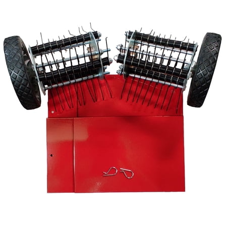 Mantis 5222 Lawn Dethatcher Attachment with 60 Spring-Steel for 9" Tillers