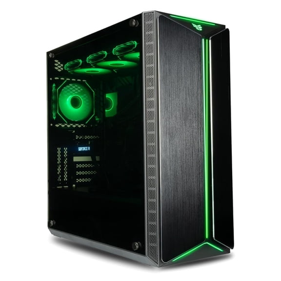 Mantis V2 - RTX 5080, 20-Core Ultra 7 265KF, 32GB DDR5 RAM, 2TB Gen4 SSD, 240mm Liquid Cooled Gaming Desktop PC w/Windows 11 Pro, 3-Year Warranty, RGB Keyboard+Mouse, Internal Wi-Fi 6E, 3X DP & HDMI