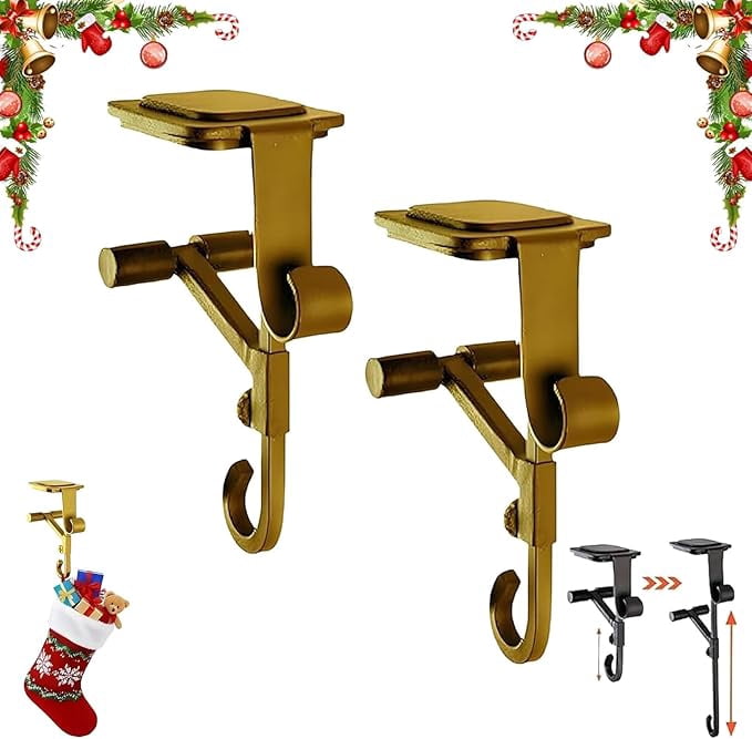 Mantle Hangers,Mantle Garland Hanger,Garland For Mantels Up To 8.5 ...