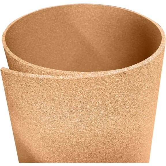 Manton Industrial Premium Grade Cork Roll: 3' x 8' x 1/4" Bulletin Board & Pinable Wall Panel