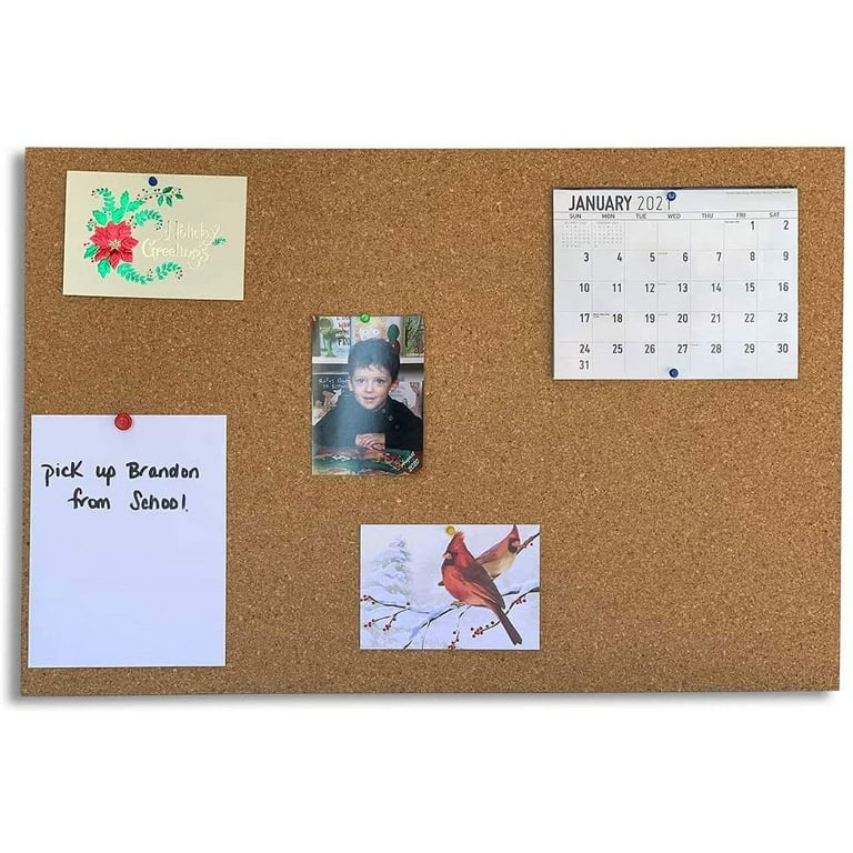 Wesiti Cork Sheets Set, 1/4 Inch Thickness Rectangle Frameless Cork Boards  Large Without Adhesive Cork Sheets for Bulletin Boards, DIY, Wall, Home