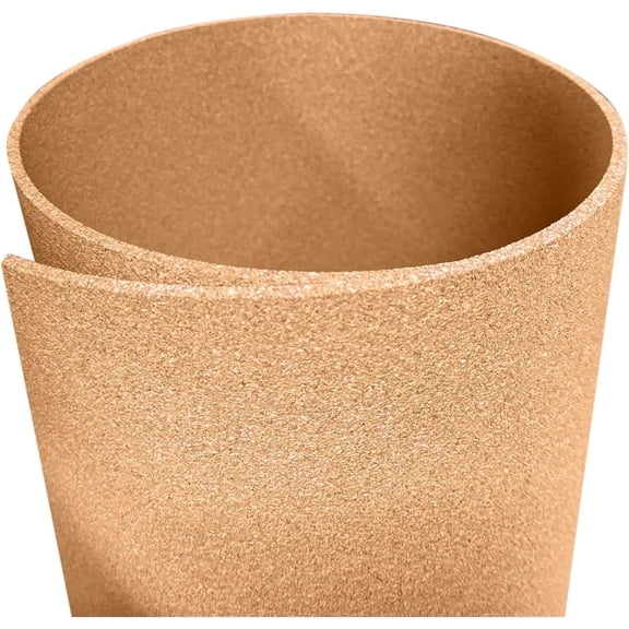 Manton Industrial Premium Grade Cork Sheet: 4' x 6' x 1/4" Bulletin Board & Tack Pin Display