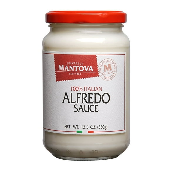 Mantova Alfredo Sauce, 12.5 oz (Pack of 2)
