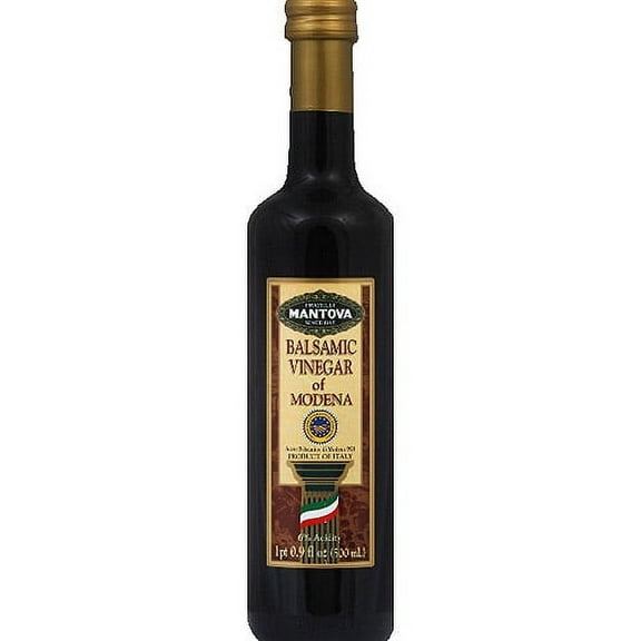 Mantova Balsamic Vinegar of Modena, 16.9 fl oz, (Pack of 6)