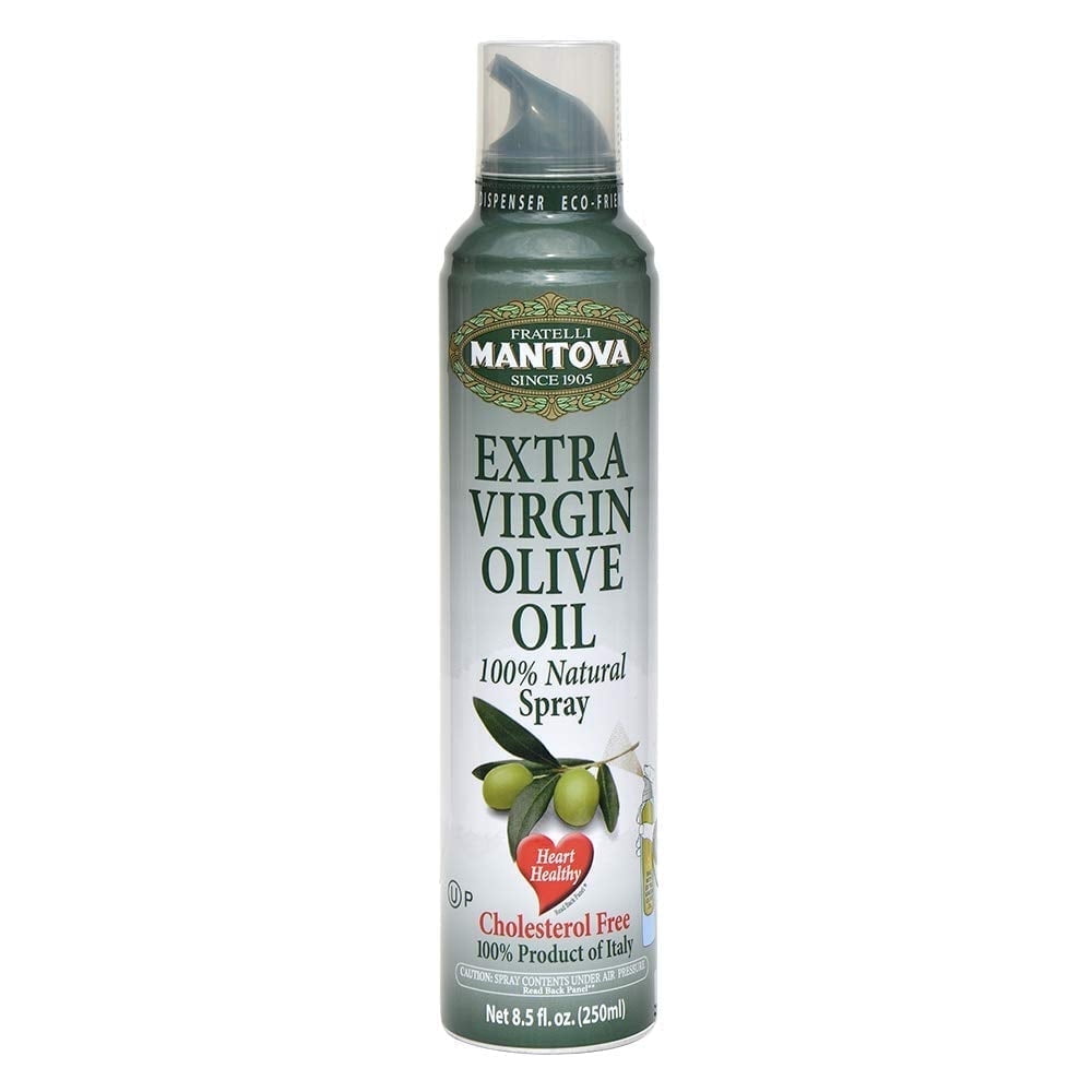 Mantova Extra Virgin Olive Oil Spray - 8.5 fl oz Pack of 4