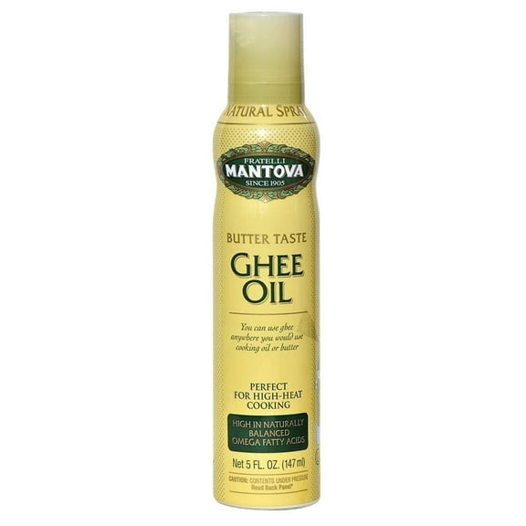 Mantova Ghee Oil Butter Spray 5 oz Pack of 3