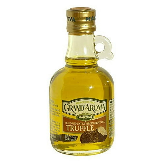 Mantova Grand' Aroma Truffle Flavored Extra Virgin Olive Oils , 8.5 Ounce