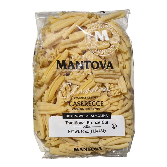 Mantova - Pasta Caserecce Bronze - 16 OZ, Case of 12
