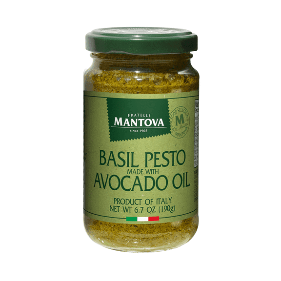 Mantova Pesto with Avocado Oil, 6.7 oz (Pack of 2)