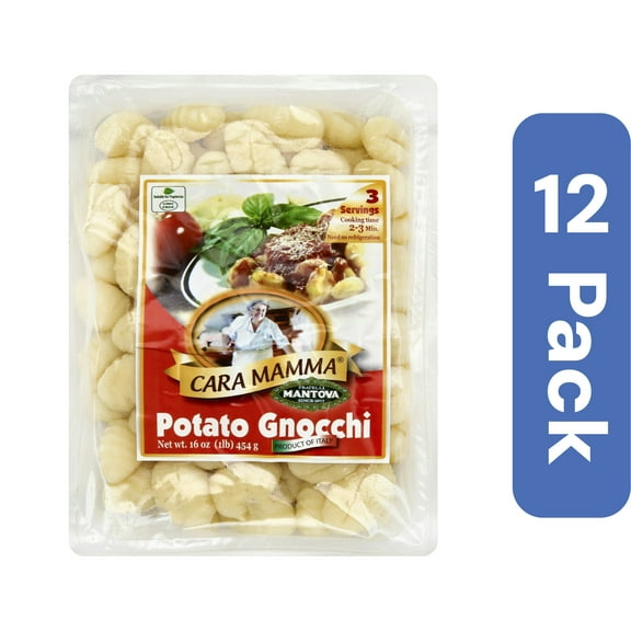 Mantova Potato Gnocchi Pasta 16 oz (Pack Of 12)