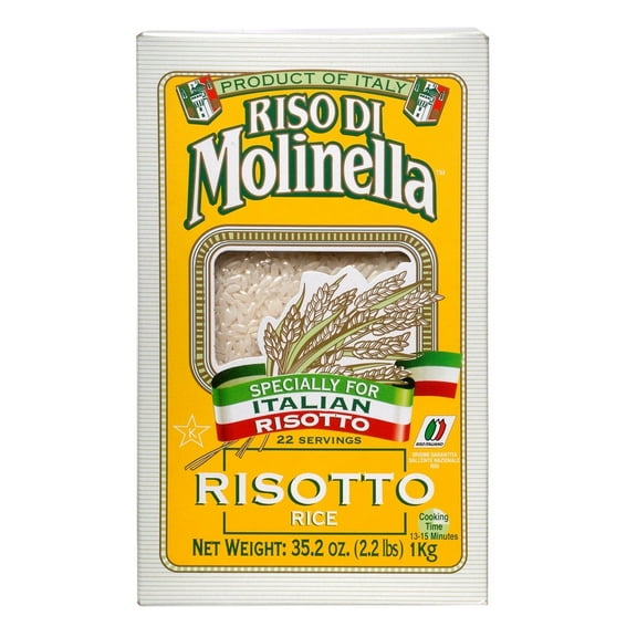 Mantova Risotto Rice, 2.2 lb (Pack of 2)