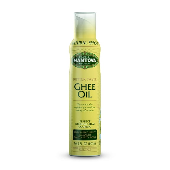 Mantova Spray Ghee Butter, Original, 5 Fl Oz (Pack of 6)