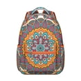 thumbnail image 1 of Mantra Geometric Backpack - Trendy Waterproof Bag for Work & Gym, Reflective Stripes for Safety, Fashionable Gift, 1 of 6