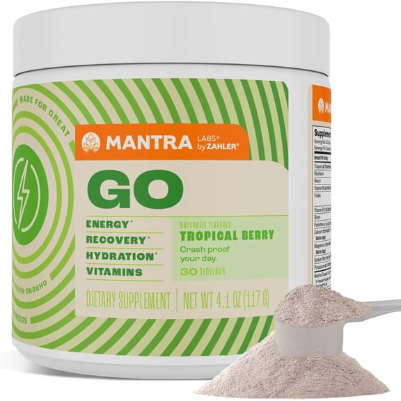 Mantra Labs Go Tropical Berry Dietary Supplement 4.1 oz