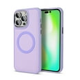 thumbnail image 1 of Mantto for Apple iPhone 14 Pro 6.1 inch Silicone Case Compatible with MagSafe Charging ,Shockproof Magnetic Protective Case Liquid Silicone Slim Phone Cover,Purple, 1 of 7