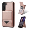 thumbnail image 1 of Mantto Back Wallet Case for Samsung Galaxy S23 FE 6.4" - Premium PU Leather Phone Case with Card Holder - Shockproof RFID Blocking Flip Kickstand Full Body Protection Cover - Pink, 1 of 10