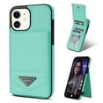 thumbnail image 1 of Mantto Back Wallet Case for iPhone 11 - Premium PU Leather Phone Case with Card Holder - Shockproof RFID Blocking Flip Kickstand Full Body Protection Cover for iPhone 11 - Mint, 1 of 10