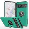 thumbnail image 1 of Mantto Case for Google Pixel 7 with Ring Stand, 360°Rotatable Ring Holder Magnetic Kickstand, Matte Back Shockproof Kickstand Protective Phone Case for Google Pixel 7,Darkgreen, 1 of 7