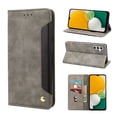 thumbnail image 1 of Mantto Case for Samsung Galaxy A54 5G, Vintage PU Leather Wallet Case RFID Blocking Card Slots Flip Kickstand Magnetic Closure Shockproof Folio Book Case Cover for Samsung Galaxy A54 5G,Gray, 1 of 11